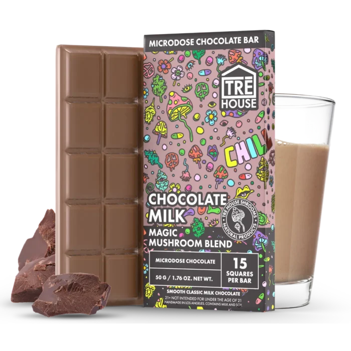 BUY TRE HOUSE CHOCOLATE MILK MUSHROOM CHOCOLATE BAR - Image 2