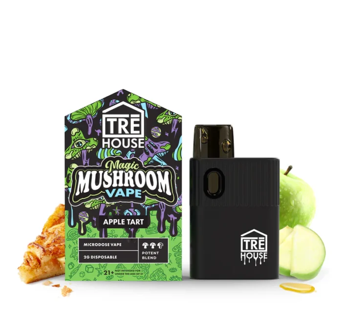 Buy TRE House | Microdose Magic Mushroom Vape Pen | Apple Tart 2g Disposable Vape