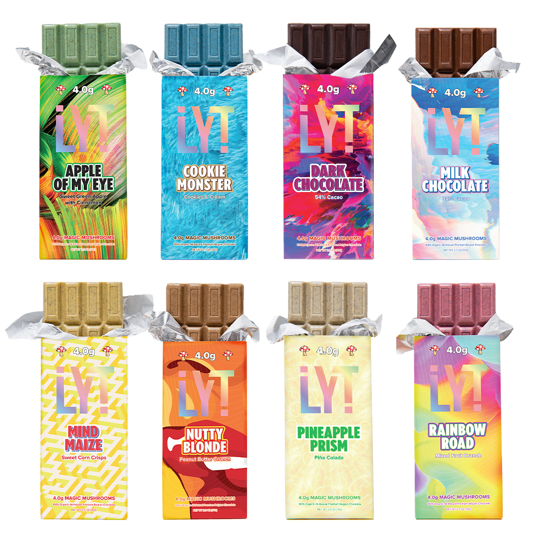 Buy Lyt Mushroom Chocolate Bar - Image 3
