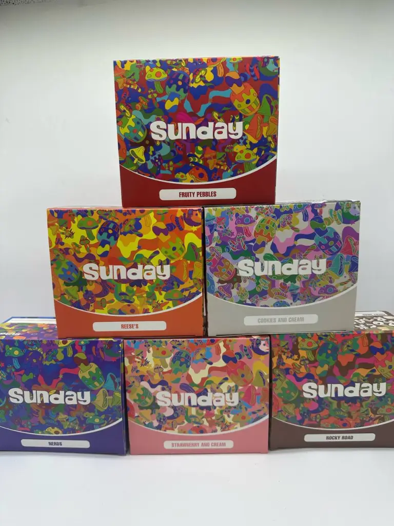 Sunday Mushroom Chocolate Bars