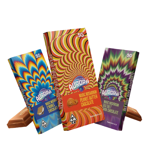 AURORA MUSHROOM CHOCOLATE BAR