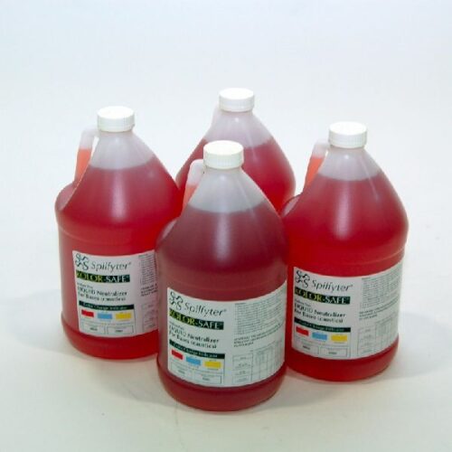 Red Liquid Chemical
